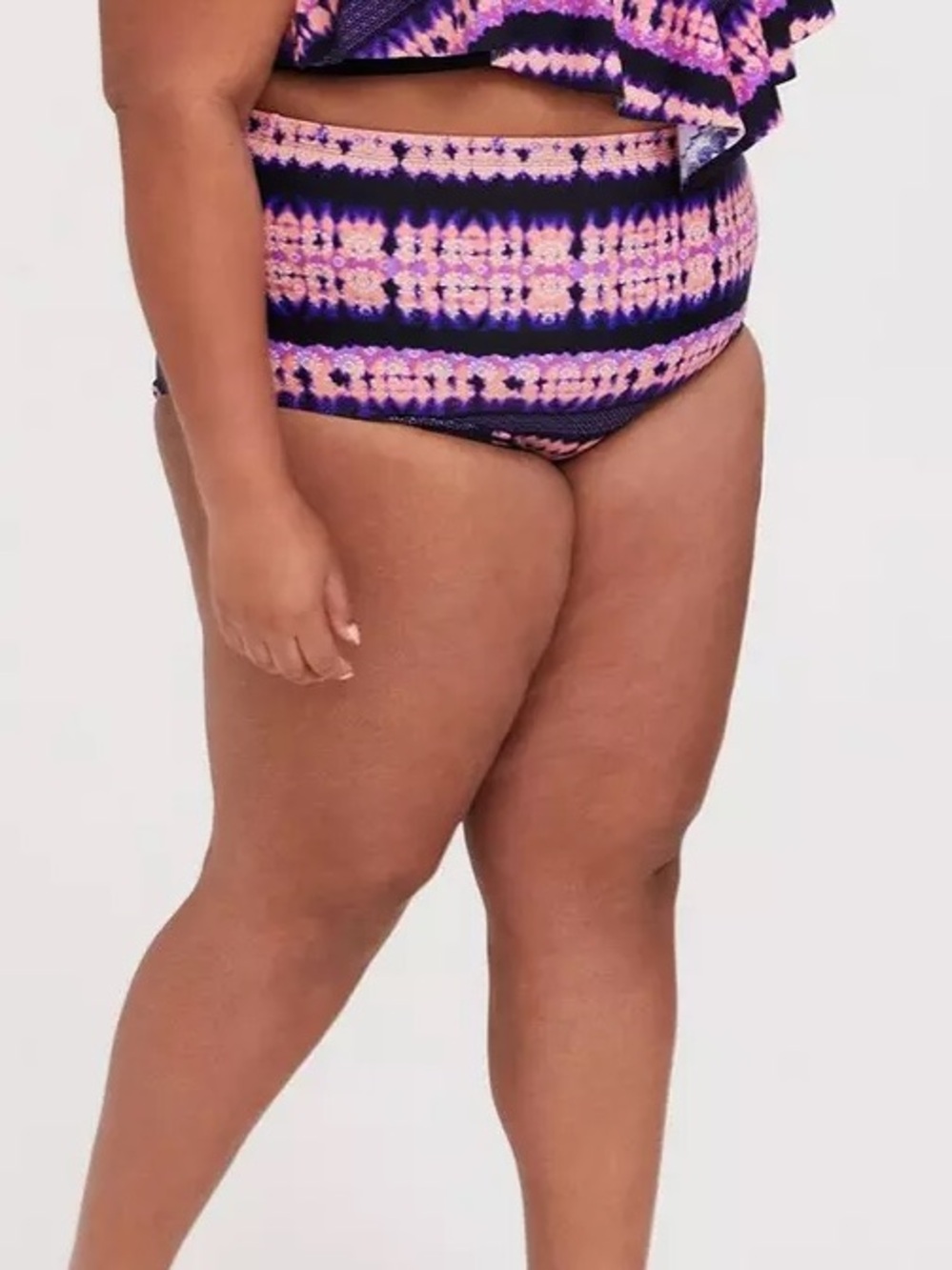 torrid Pink and Purple Tie-Dye bikini bottom